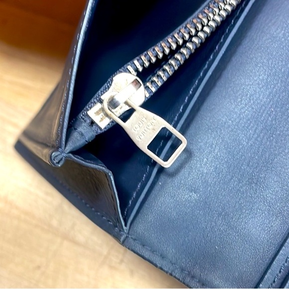 Louis Vuitton Brazza Dark Gray Damier Infinity Long Bifold wallet. MB6187 - Picture 6 of 6